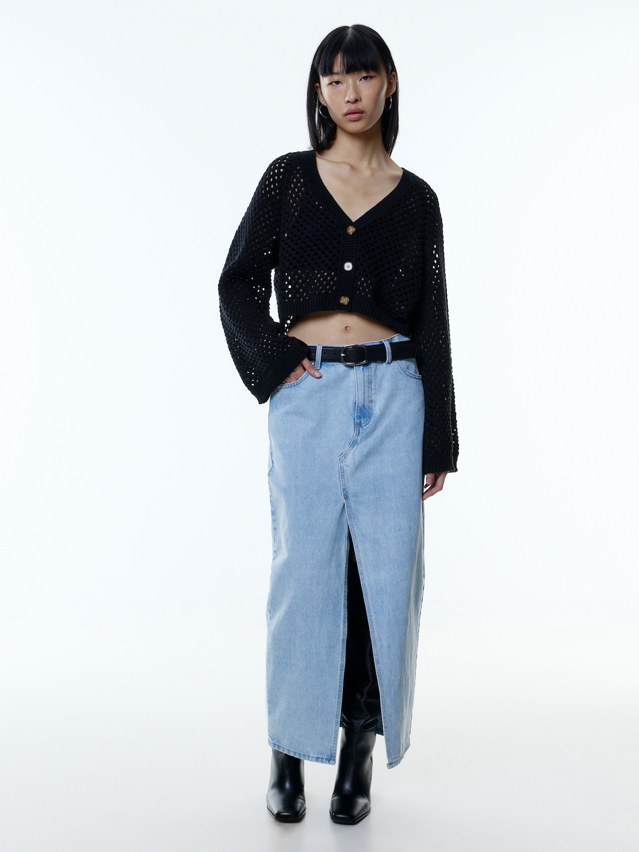 EDITED Produkte Strickjacke 'Vivienne' schwarz