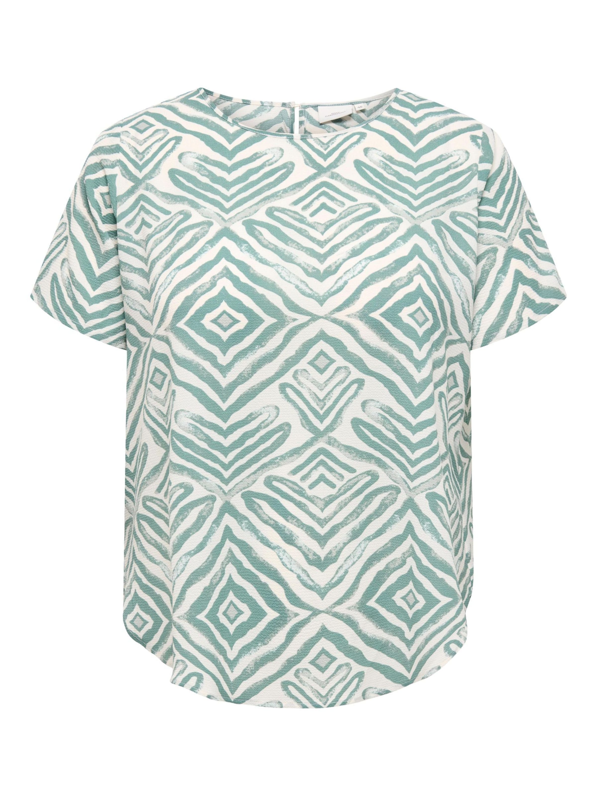 ONLY Carmakoma Blouse 'CARVica' in Green: front