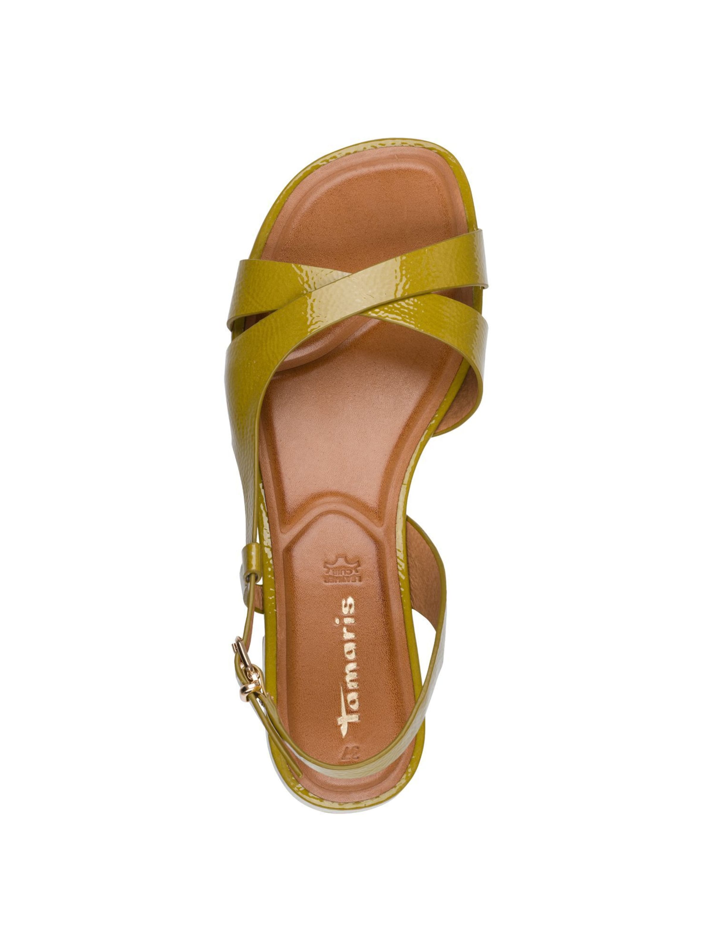 Sandales Tamaris en vert