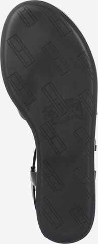 Sandales à lanières Tommy Jeans en noir