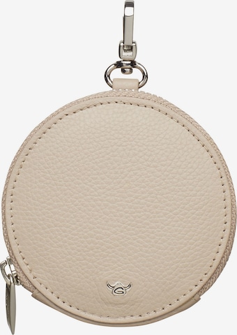 GOLDEN HEAD Schlüsselanhänger 'Palma' in Beige: Vorderseite