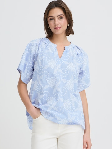 Chemisier 'FRHAVI 1' Fransa en bleu : devant