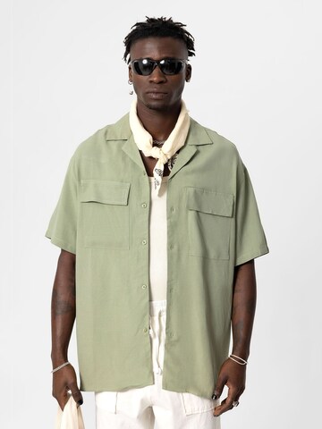Chemise 'Athens' VAMOS CLO en vert : devant
