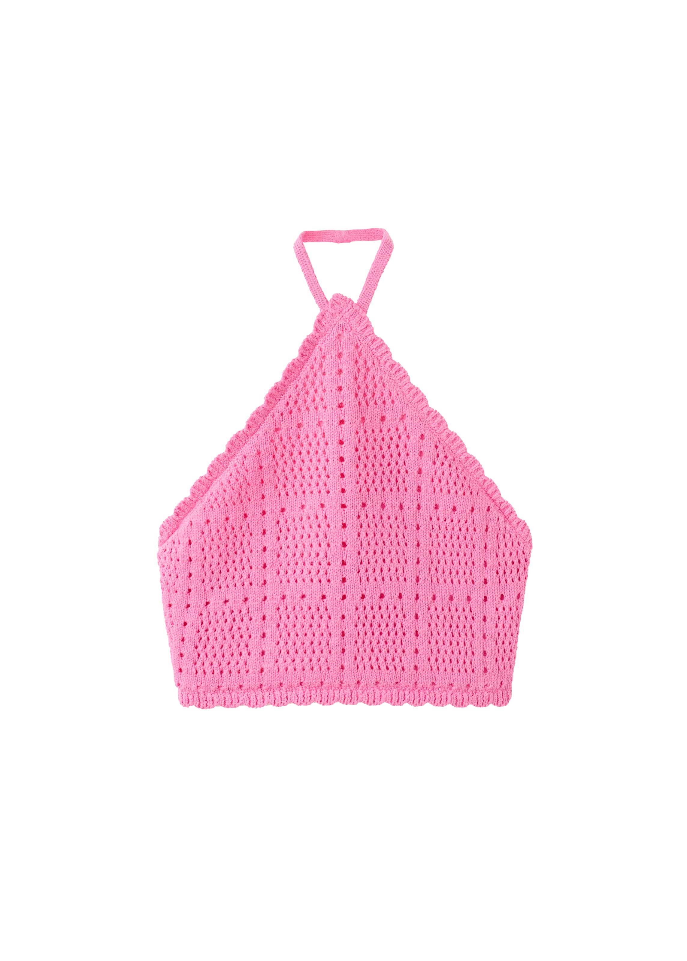 MANGO KIDS Top 'AYLIN' | roza barva: sprednja stran