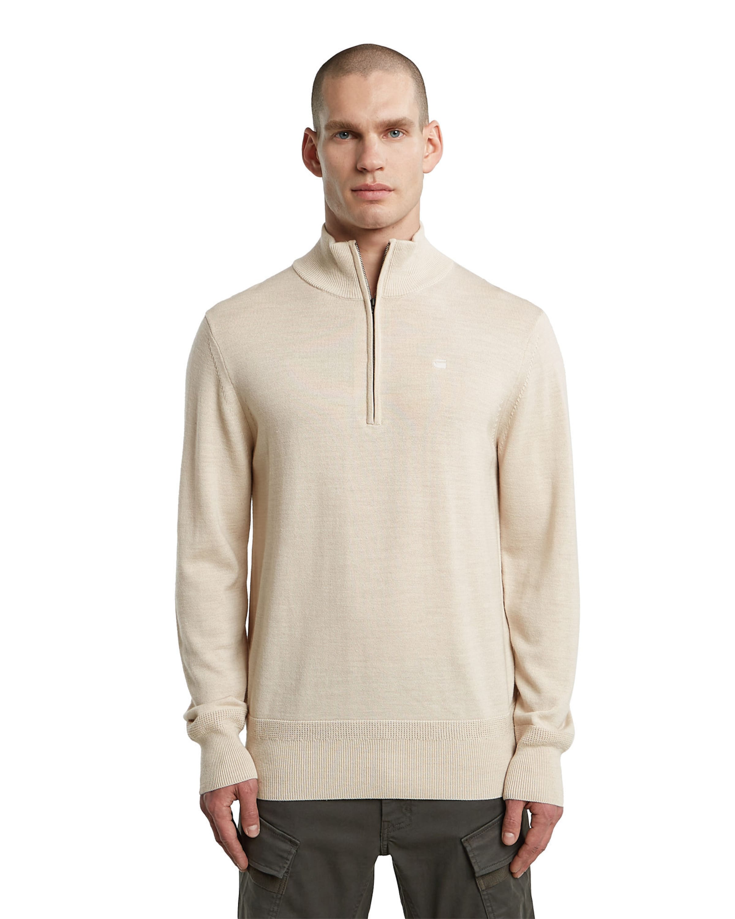 G-STAR Pullover in Beige: Vorderseite