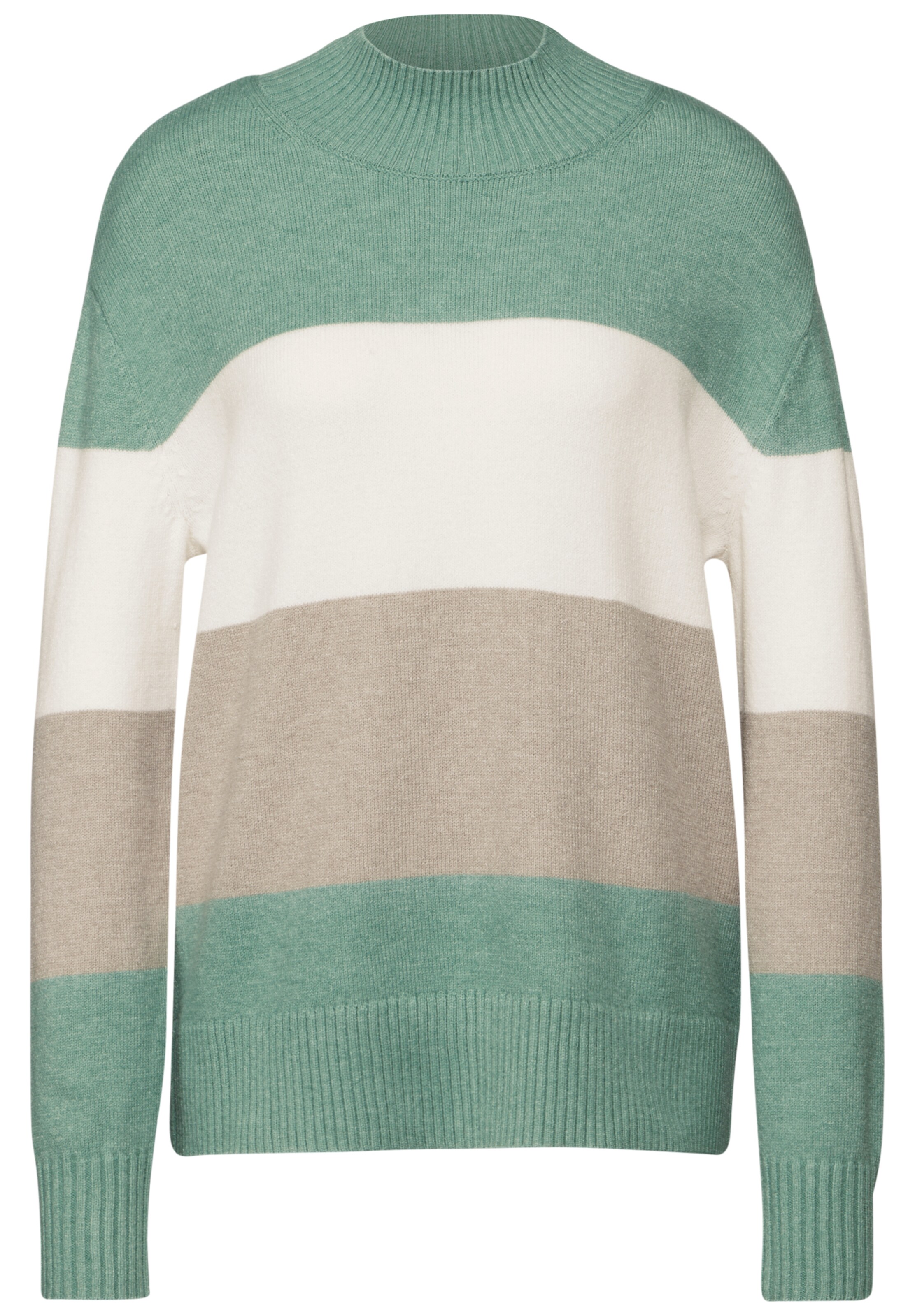 STREET ONE Sweater in Green: front