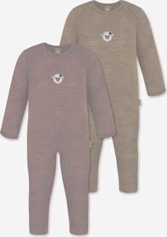 normani Strampler 'Waverly' in Lila: Vorderseite