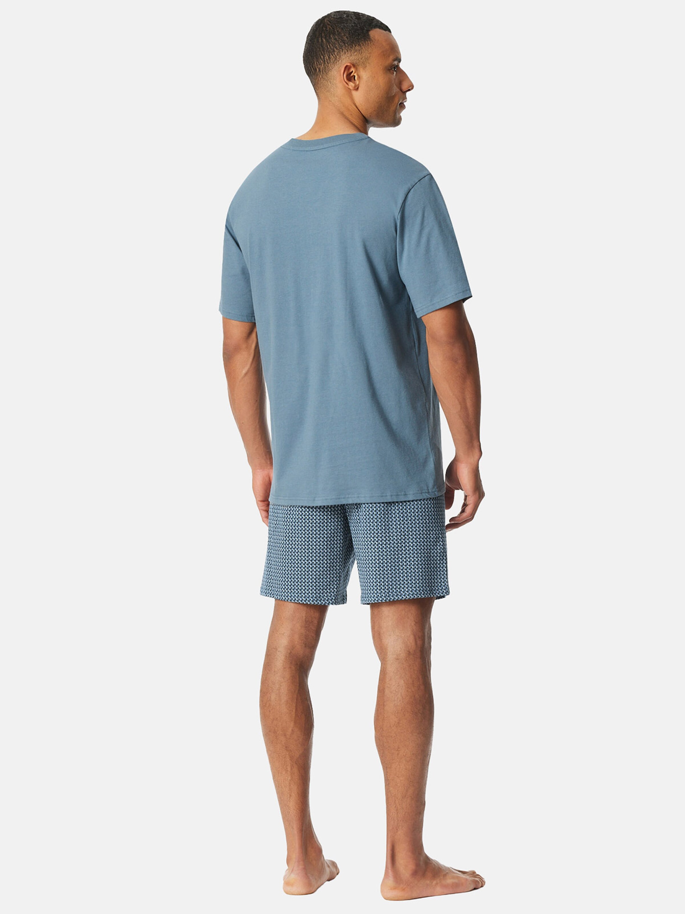 SCHIESSER Shorty 'Comfort Nightwear' in Blau