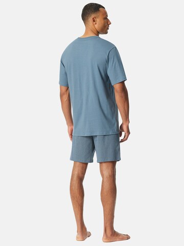 SCHIESSER - Pijama corto ' Comfort Nightwear ' en azul
