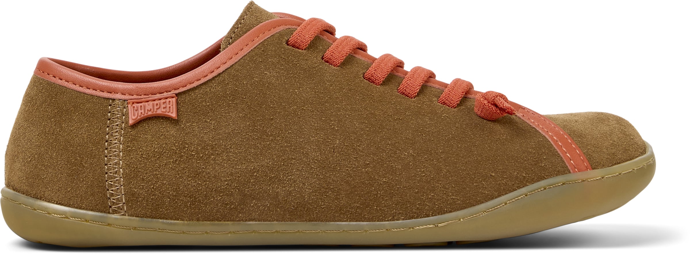 CAMPER Platform trainers 'Peu Cami' in Brown