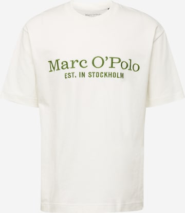 Marc O'Polo Tričko – bílá: přední strana