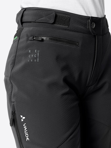 VAUDE Tapered Outdoorbroek 'Qimsa II' in Zwart