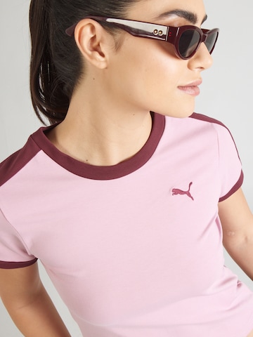 Maglietta 'T7' di PUMA in rosa