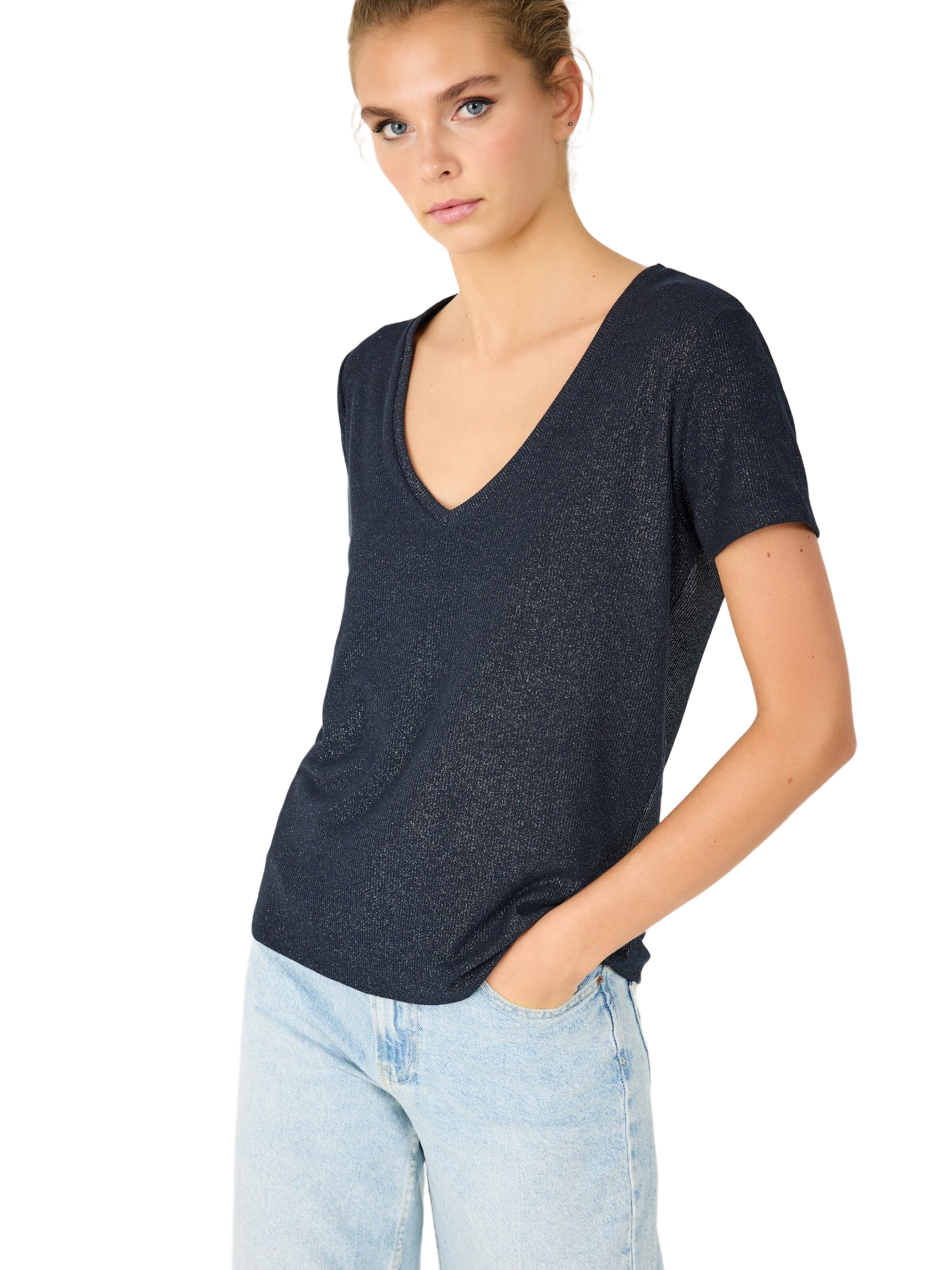 No Matter What Shirt in Zwart: voorkant