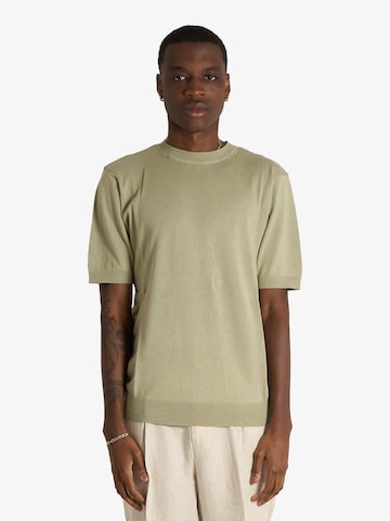 T-Shirt SSEINSE en vert : devant