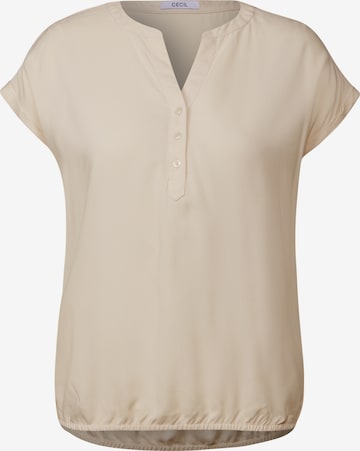 CECIL Bluse in Beige: Vorderseite