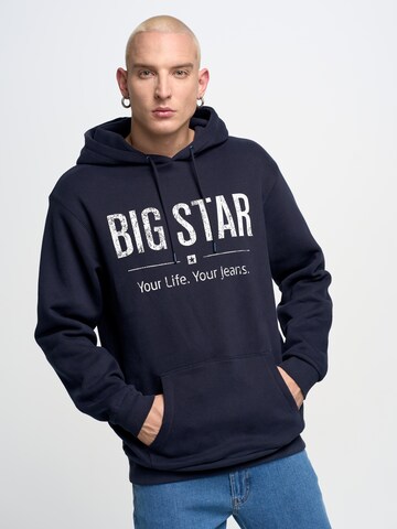 BIG STAR Sweatshirt 'ASHLYNO' in Blau: Vorderseite