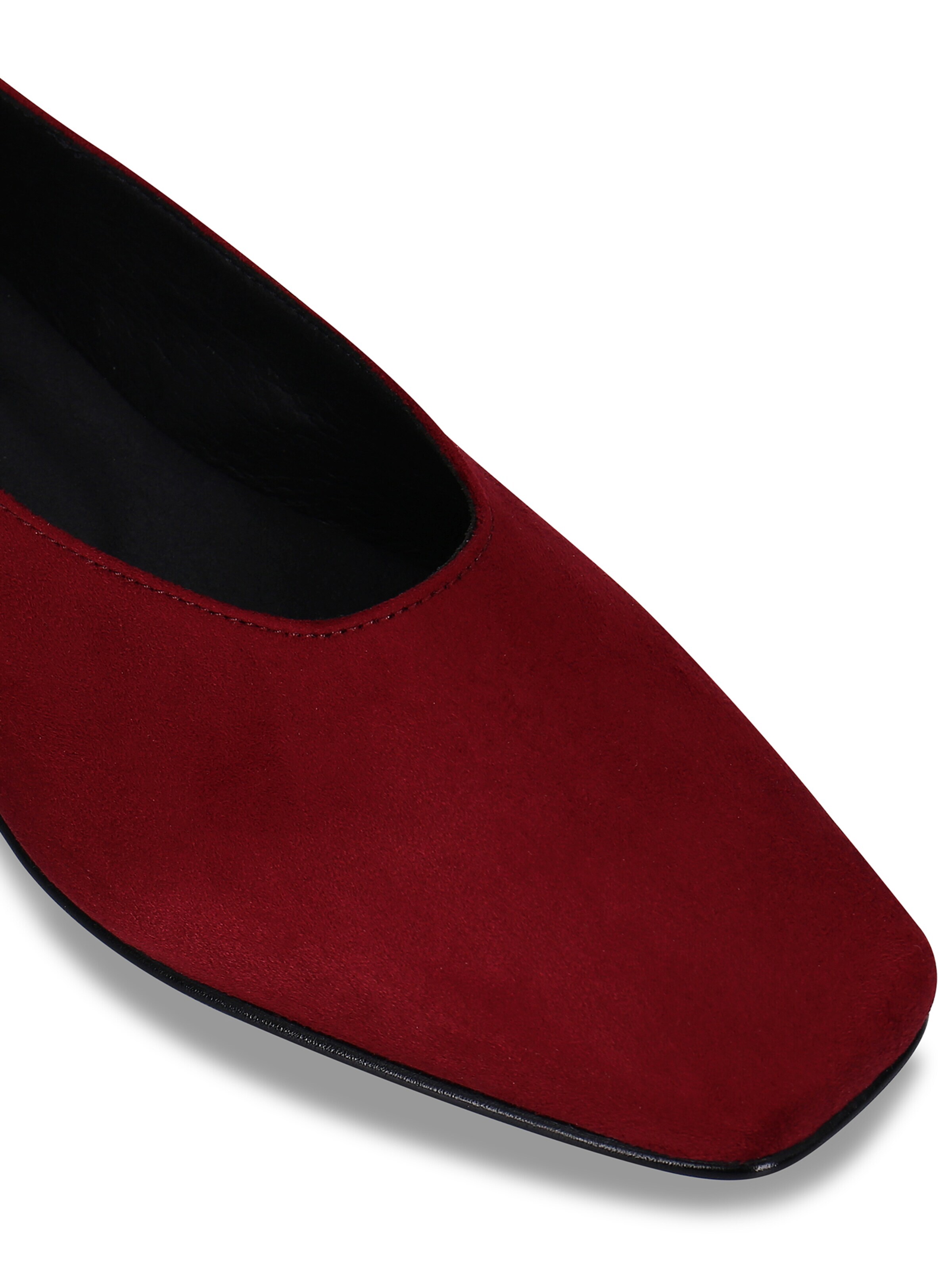 nae Vegan Shoes Baleriny 'Melita' w kolorze czerwony