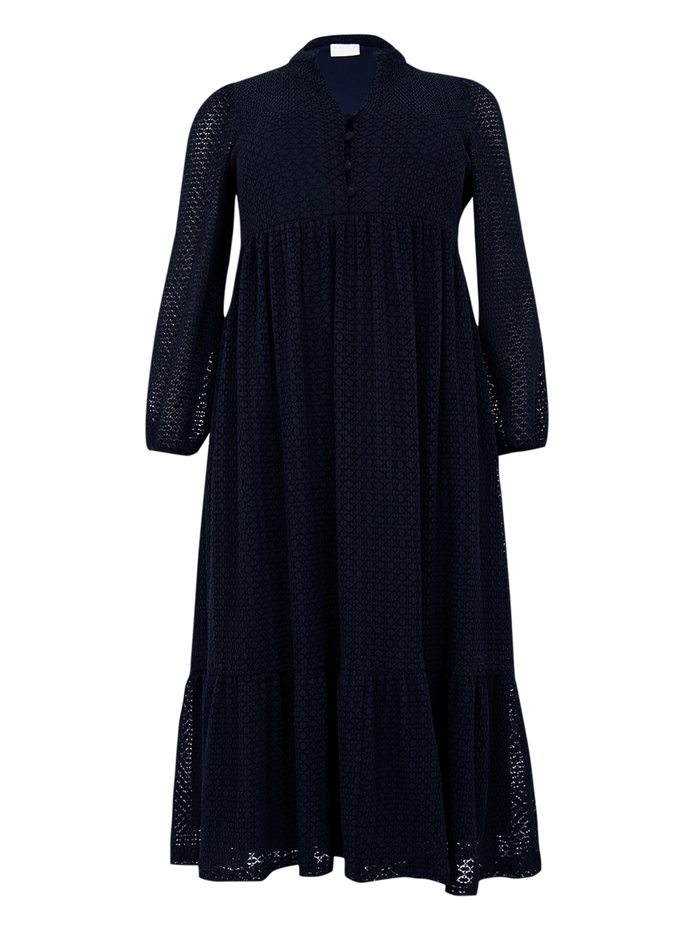 YOEK Jurk in Blauw: voorkant