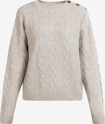 DreiMaster Vintage Sweater 'Zitha' in Beige: front