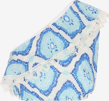 IZIA Top 'Festival' in Blauw: voorkant