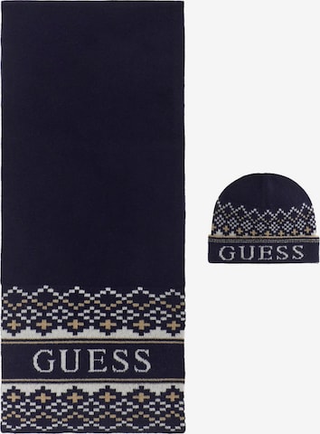 GUESS Set in Blau: Vorderseite