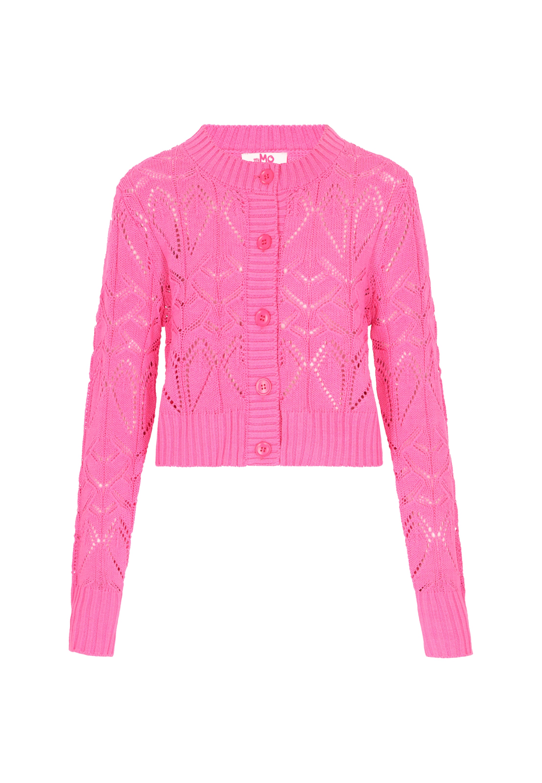 MYMO - Casaco de malha 'Young Fashion' em rosa: frente