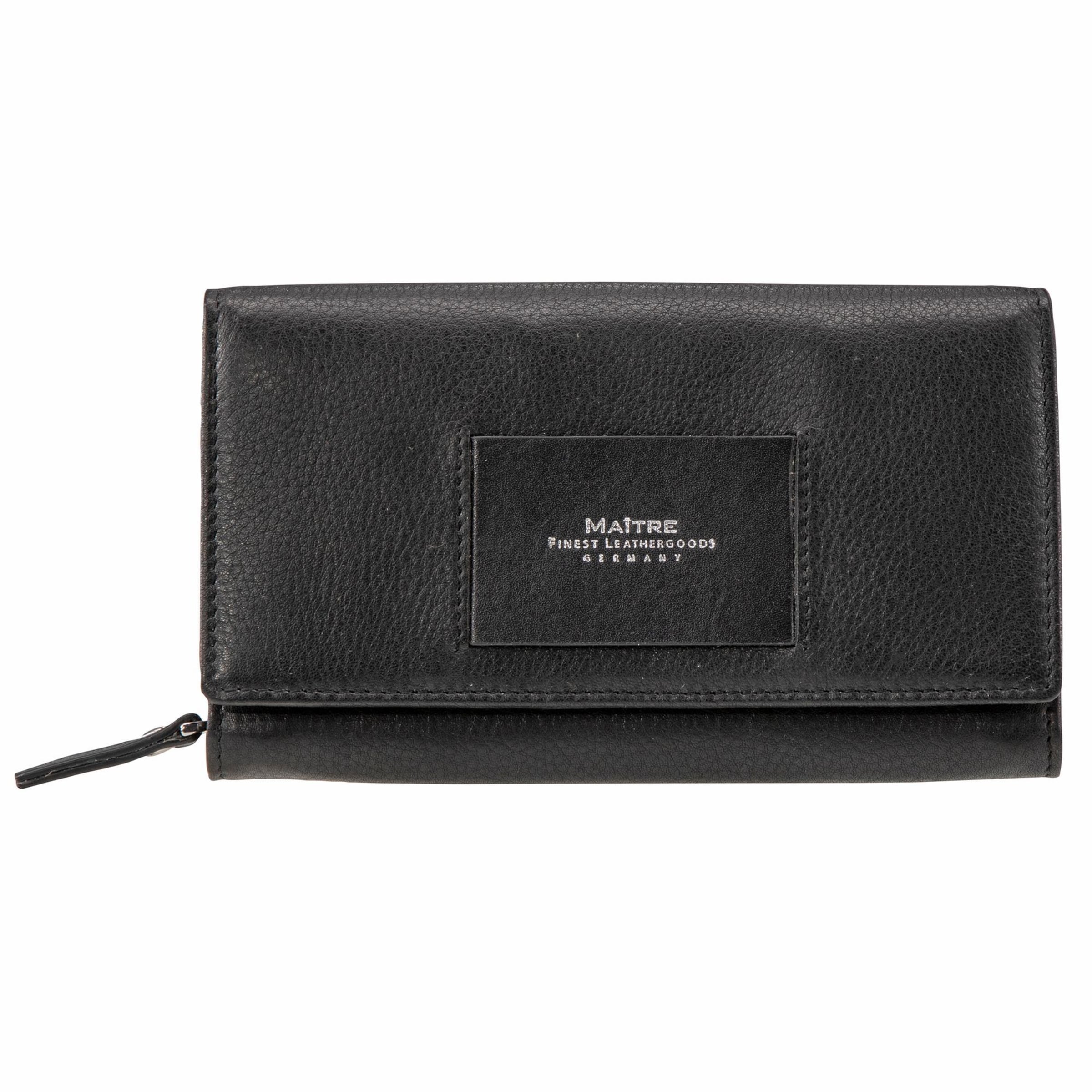 Maître Etui 'Ellern Dilara' in Zwart: voorkant