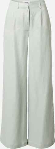 minimum Wide leg Trousers in Grey: front