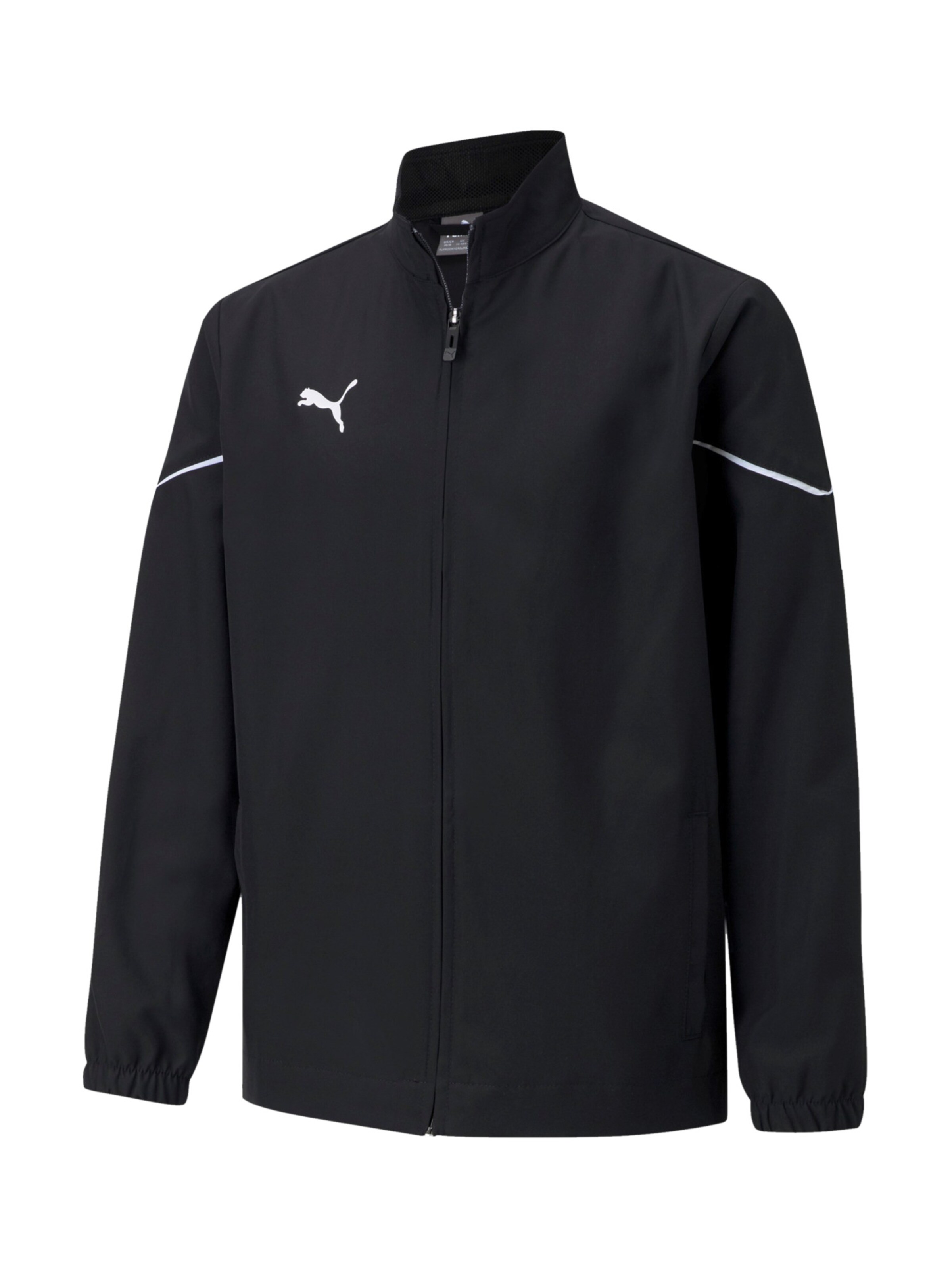 PUMA Sportjacke in Schwarz: Vorderseite
