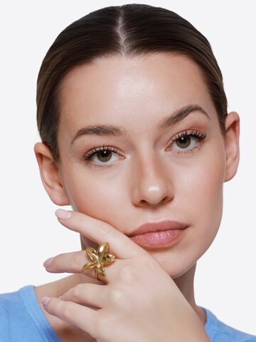 Bague Heideman en or : devant