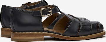 LOTTUSSE Sandalen met riem 'Cangrejera' in Zwart