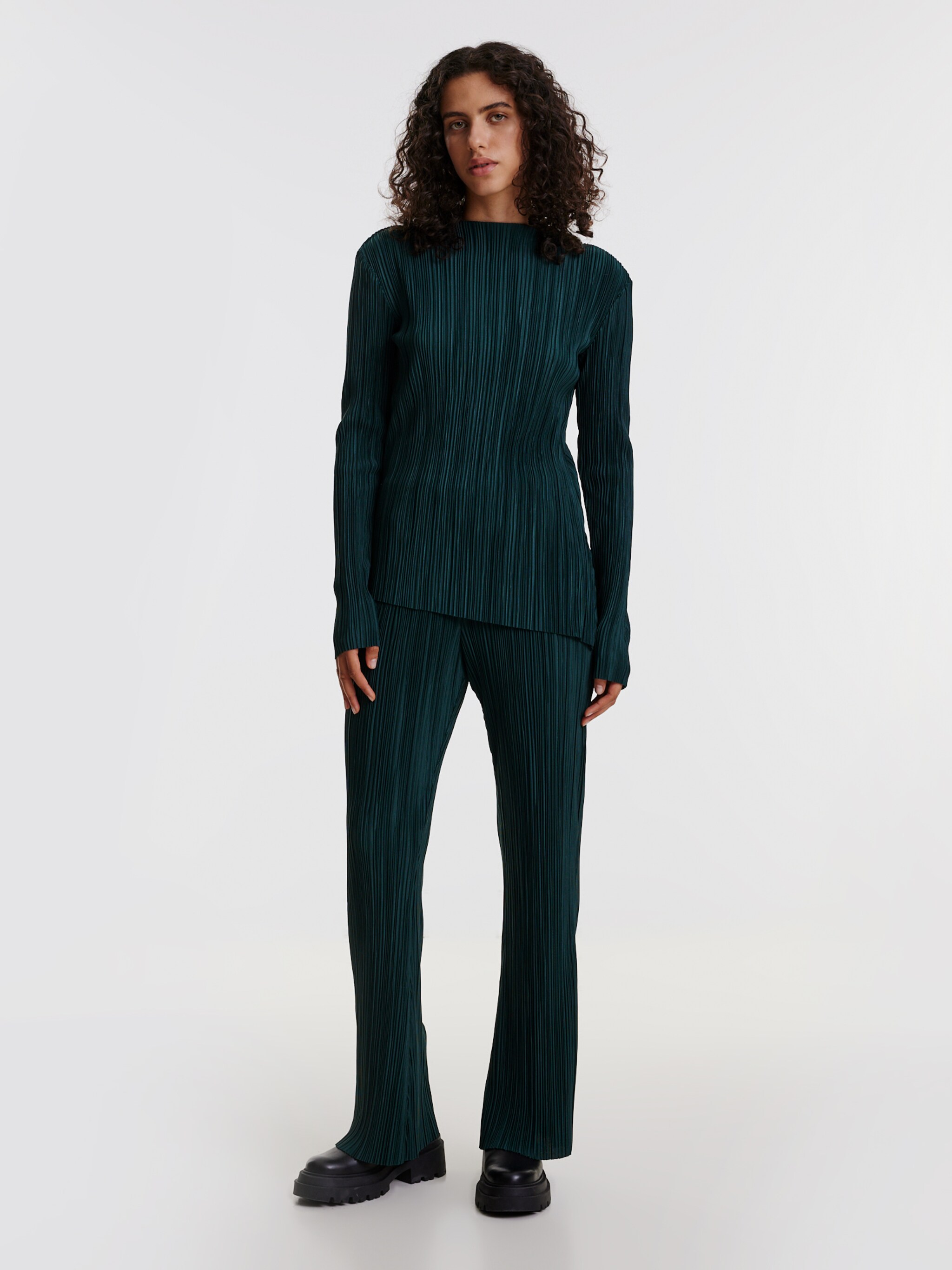 EDITED Producten Shirt 'Rosabella' Donkergroen