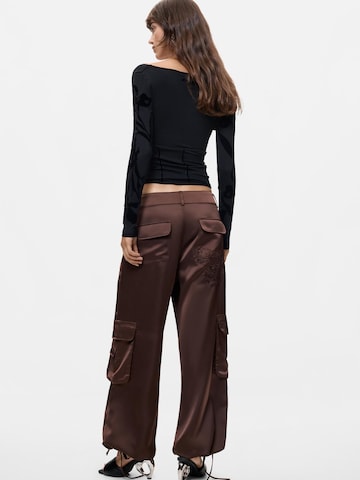 Barrel Pantaloni cargo di Desigual in marrone