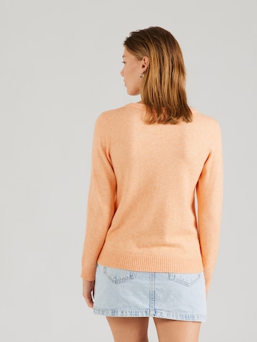 VILA Sweater 'RIL' in Orange