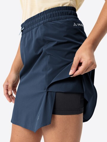 VAUDE Sports skirt 'Skomer Skort V ' in Blue
