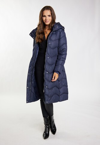 faina Winter Coat in Blue