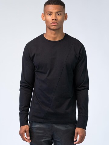 IYITO Shirt 'IYMason'‌‌‌ in Schwarz: Vorderseite