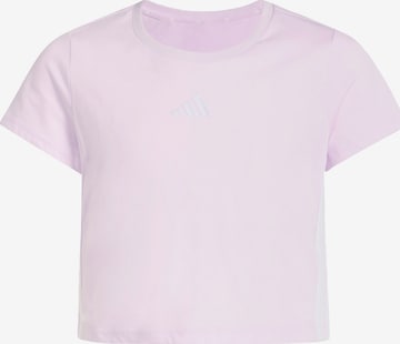 ADIDAS SPORTSWEAR Functioneel shirt 'Essentials' in Lila: voorkant