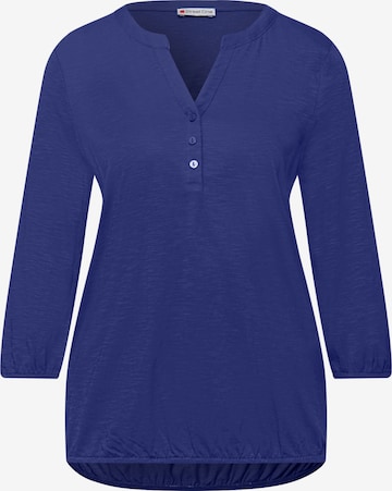 STREET ONE Shirt in Blue: front