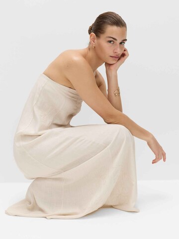 Marks & Spencer Dress in Beige: front