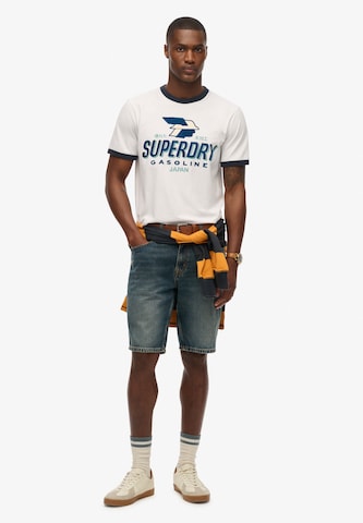 T-Shirt Superdry en blanc