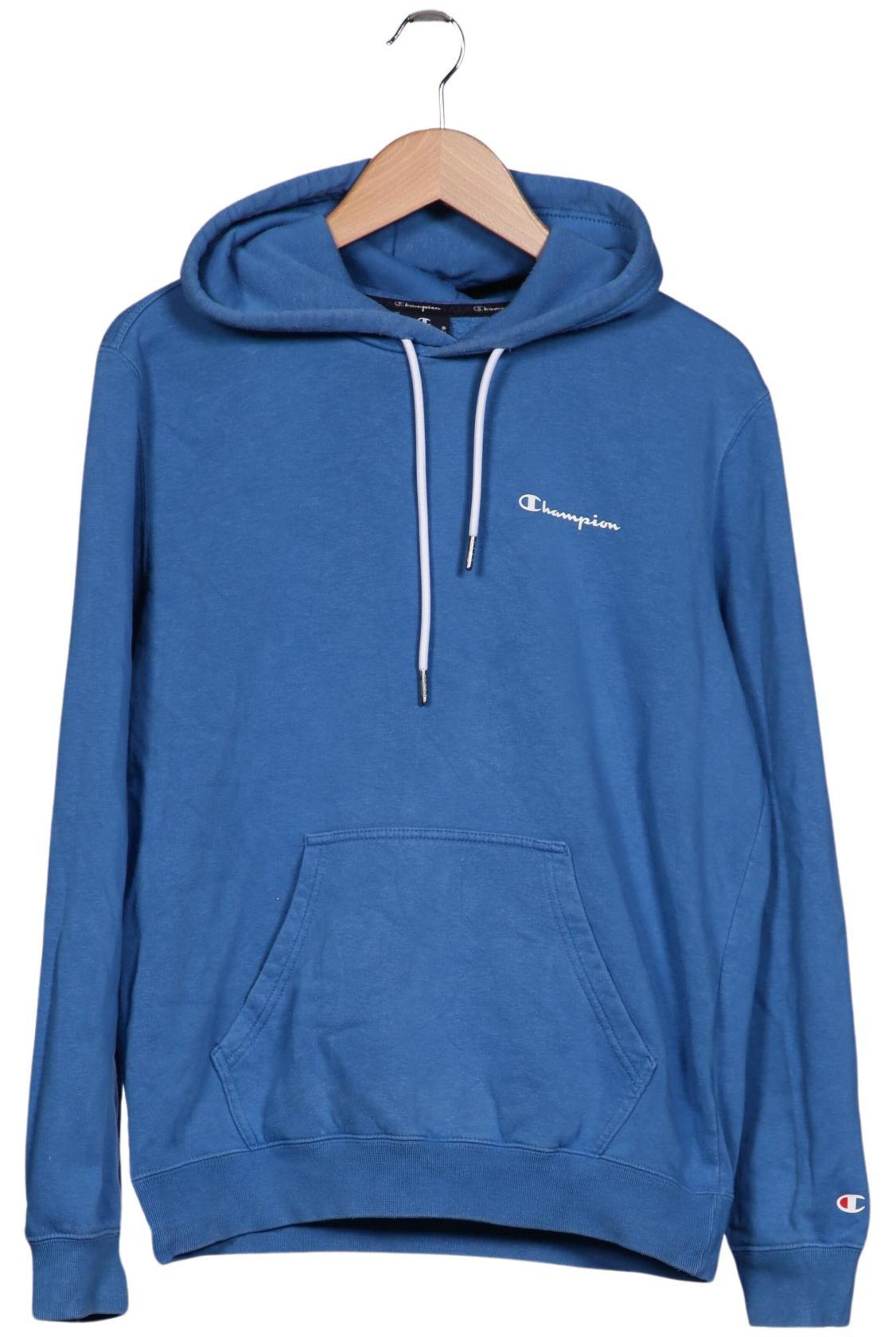 Champion Authentic Athletic Apparel Sweatshirt & Zip-Up Hoodie in M in Blue: front