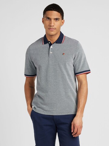 JACK & JONES Majica 'BLUWIN' | modra barva: sprednja stran