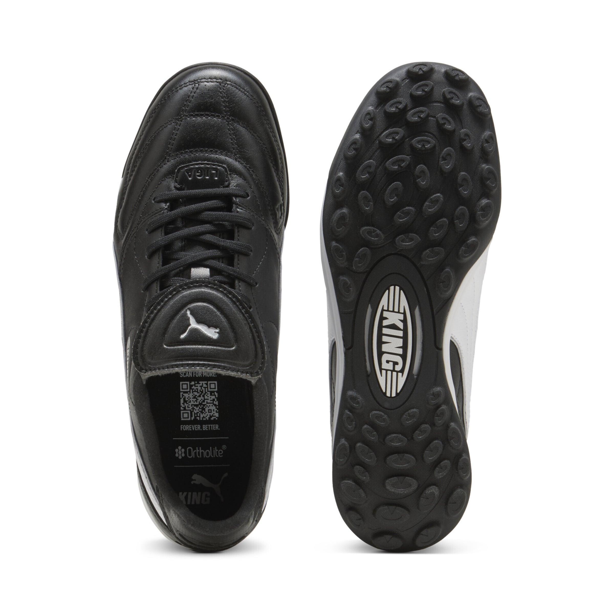 PUMA Soccer shoe 'King Liga TT' in Black