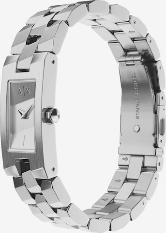 ARMANI EXCHANGE Analoguhr in Silber: Vorderseite