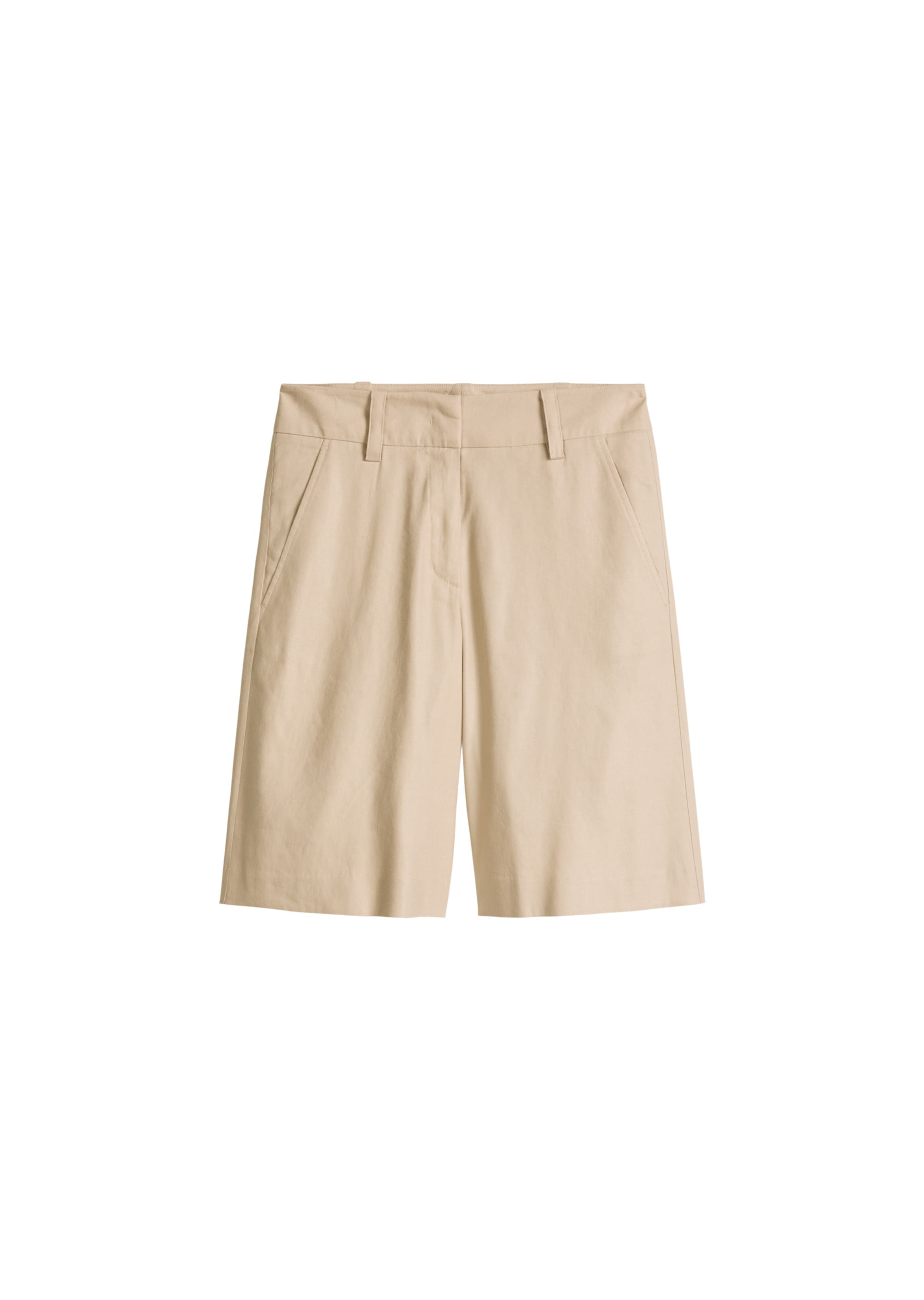 Marc O'Polo Loose fit Chino trousers in Beige: front