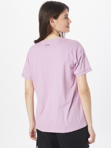 PROTEST - Camisa funcionais 'ELSAO' em roxo