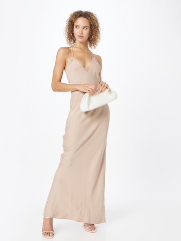 Calvin Klein Evening Dress in Beige