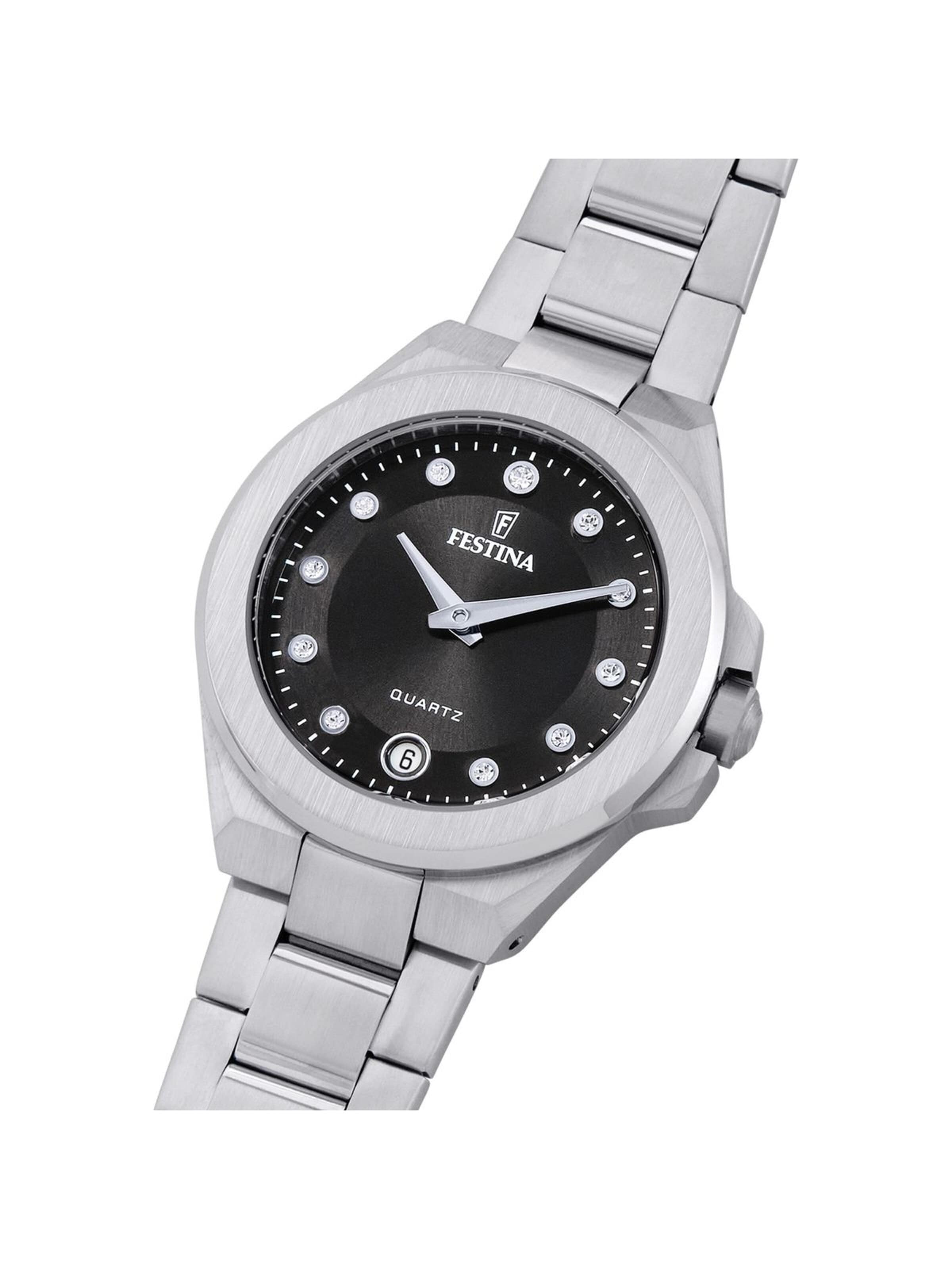 Montre à affichage analogique 'Festina - Date watch Mademoiselle - Quartz watch movement - Watch case width: 33 mm' FESTINA en noir